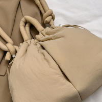 Nueva Bolso De Hombro De Moda Coreana Con Dacron Suave Mini Bolso De Mano Para Mujer Bolsos De Underarm Bolsas Cruzadas De Nylon Con Lining De Poliéster - details 2