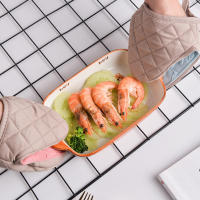 1 UNID Silicona Anti-escaldado Horno Guantes Mitones Potholder Cocina Silicona Guantes Bandeja Plato Tazón de fuente Horno Handschoen Mano Clip - details 4