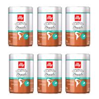 Pack 6 x Illy Café en Molido Brasil 250 gr 100% arábico - details 0