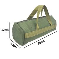Bolsa Organizadora De Herramientas De Lona Multiusos Para Electricistas Y Mecánicos Bolsa Portátil Para Destornilladores Y Llaves De Fijación Resistentes Al Desgaste - details 9