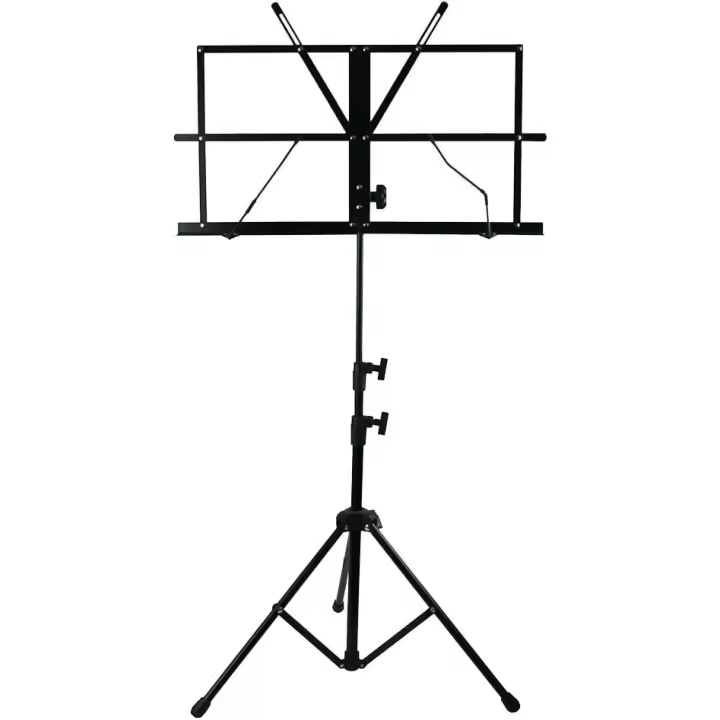 CM 7P16 - Atril plegable  para partituras color negro, plegable y portátil con bolsa de transporte incluida - 1