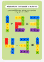 Cubo Mágico De Rompecabezas Educativo Para Niños Bloques De Construcción DIY Reconocimiento De Colores Juguete Regalo Con Cambio De Colores - details 4