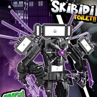 Bloques De Construcción Skibidi Mutant Titan Con Cámara Y Altavoz Juguetes Para Niños Modelo De Hombre TV Toilette Bloques Pequeños Compatible Con Lego ABS Sin Batería - details 15