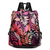 Mochila de moda para mujer, estilo coreano, moderna, de tela Oxford, antirrobo, con colgante - details 36