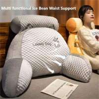 Almohada de lectura para niños o adultos, almohada de espalda grande para sentarse en la cama, rollo de cuello desmontable con brazos, almohada grande para descansar en la cama, ver la - details 3
