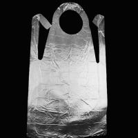 100pcs Conjunto De Delantal Blanco Desechable Transparente Para Cocina Antifouling Plástico Sin Mangas Suministros Fáciles - details 6