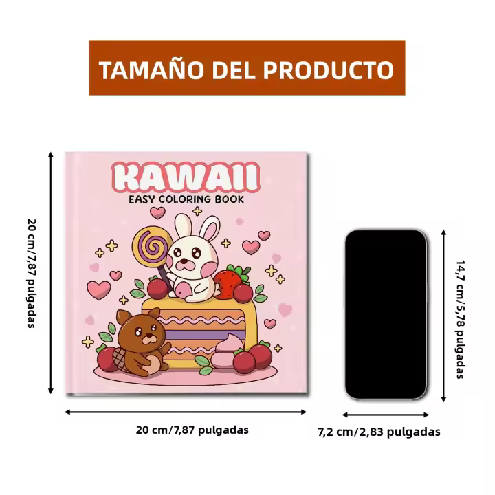 Libro De Colorear Kawaii Para Adultos Y Adolescentes Relajante Con Dibujos De Criaturas Horripilantes De Halloween Regalos Para Pintar - 1