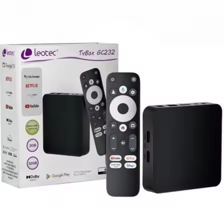 Android TV Leotec TvBox 4K GC232/ 32GB - 1