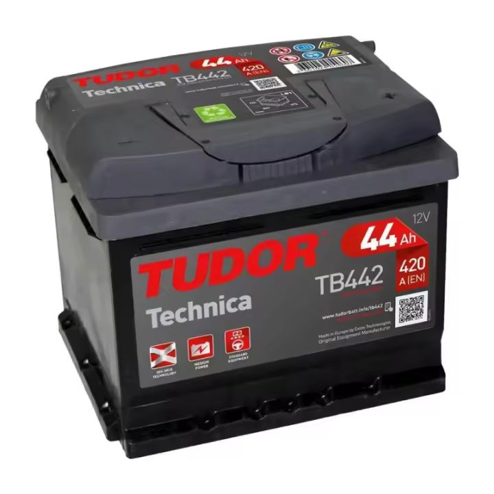 Batería para coche Tudor 44Ah 420A TB442 - 1