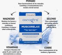 DRASANVI OSEOGEN MUSCORELAX 60 COMPRIMIDOS - AYUDA AL BUEN FUNCIONAMIENTO MUSCULAR - details 2