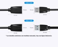 Cable De Extensión USB 3.0 Vention Macho a Hembra Para PC Laptop TV PS4 Mouse Xbox Cable De Datos USB 2.0 Compatible Con Smart Devices - details 10