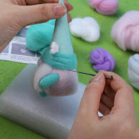 Kit De Tejido Con Lana KRABALL Para Principiantes Con Instrucciones Y Agujas De Tejer Ideal Para Fabricación De Muñecas DIY Material No Terminado - details 3