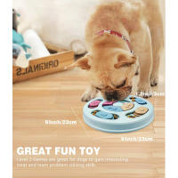 Juguetes De Rompecabezas Para Perros Alimentadores Interactivos Para Enriquecimiento Mental Y Entrenamiento De IQ Dispensador Lento De Alimentos Para Mascotas Pequeñas Y Medianas - details 6