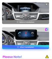 Junsun-REPRODUCTOR Multimedia Inalámbrico para coche, Radio con voz IA, CarPlay, para Mercedes Benz Clase E, W212, E200, E230, E260, E300, S212, 2009-2016 - details 0