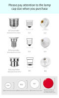 Lámpara LED 10pcs E27 B22 220V SMD2835 Potencias De 3W a 20W Luz Fría Y Caliente Para Iluminación Interior Hogar - details 2