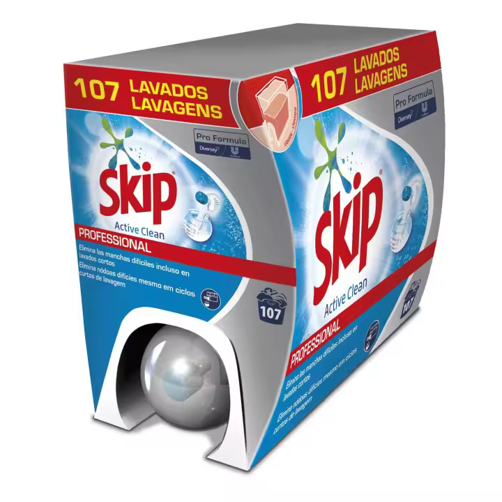DETERGENTE SKIP ACTIVE CLEAN LÍQUIDO 7,5 LITROS - 1