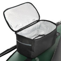 INTEX - Pato de pesca hinchable Big Catch Pro, 165x120x38 cm, material Super-Tough resistente y duradero, soporta 140 kg, incluye remos, hinchador, mochila, soportes de caña desmontables y 2 bolsas de almacenamiento - details 5