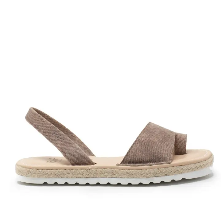 RIA 40960E Sandalias planas de Mujer 33015 24V MENORQUINA DEDO JONICO DESERT - 1