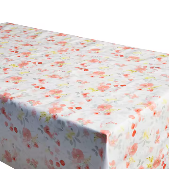 Mantel Cofan Rollo de Hule Antimanchas | Diseño Moderno Floral | PVC y Polipropileno | Fácil Limpieza | Medida 1,40 X 20m - 1