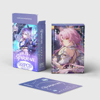 Juego De 60+32 Pcs Tarjetas De Colección Honkai Star Rail Mini Estampados Juguete De Cosplay Para Hobby Y Regalo De Navidad Para Niños - details 3