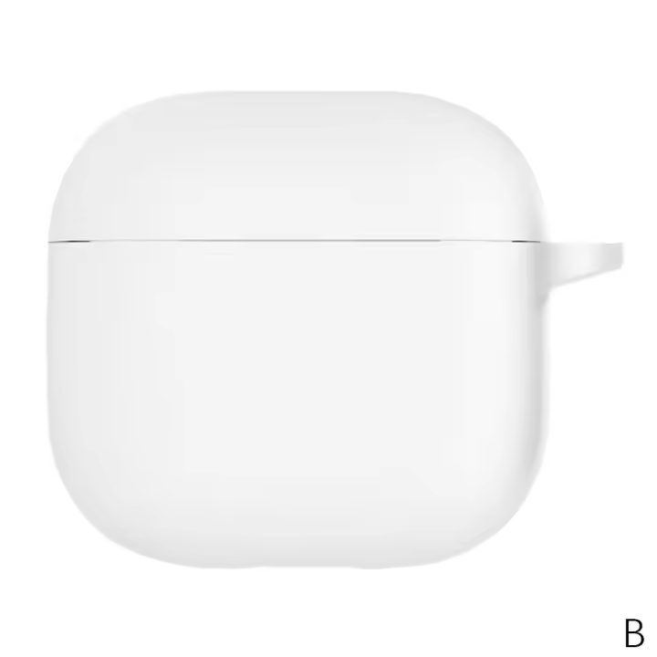 Funda Protectora Para Airpods 4 De Silicona Suave Color Sólido Anti-caída Protección Contra Polvo Cubierta Para Auriculares Inalámbricos - 1