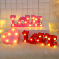 Lámpara LED De Corazón Para Bodas Y Fiestas Románticas Luz Nocturna Roja Y Rosa Decoración Para El Hogar Regalo De San Valentín - details 0