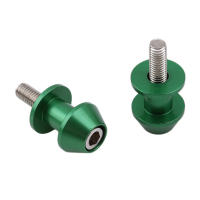 2pcs Soporte Para Motocicleta Swingarm Spools Slider Accesorios De Motocicleta Aleación De Aluminio Color Sólido Rojo/Negro/Azul/Morado/Plata - details 11