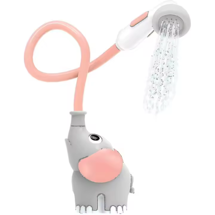 Cabeza de Ducha de Bebe-Elefante Bomba de Agua y Ducha de truncto Rinser-Para recibir nacidos en la bañera or lavabo - 1