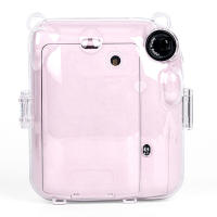 Funda De Cristal Brillante Para Cámara Fujifilm Instax Mini 12 Cubierta Transparente Con Correa Accesorio De Moda Para Aparatos Fotográficos - details 6
