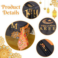 Mantel De Poliéster Para Eid Mubarak Y Ramadán Resistente Al Agua Y a La Grasa Estilo Moderno Decoración Para Restaurante Y Hogar Arte Islámico Rectangular - details 8
