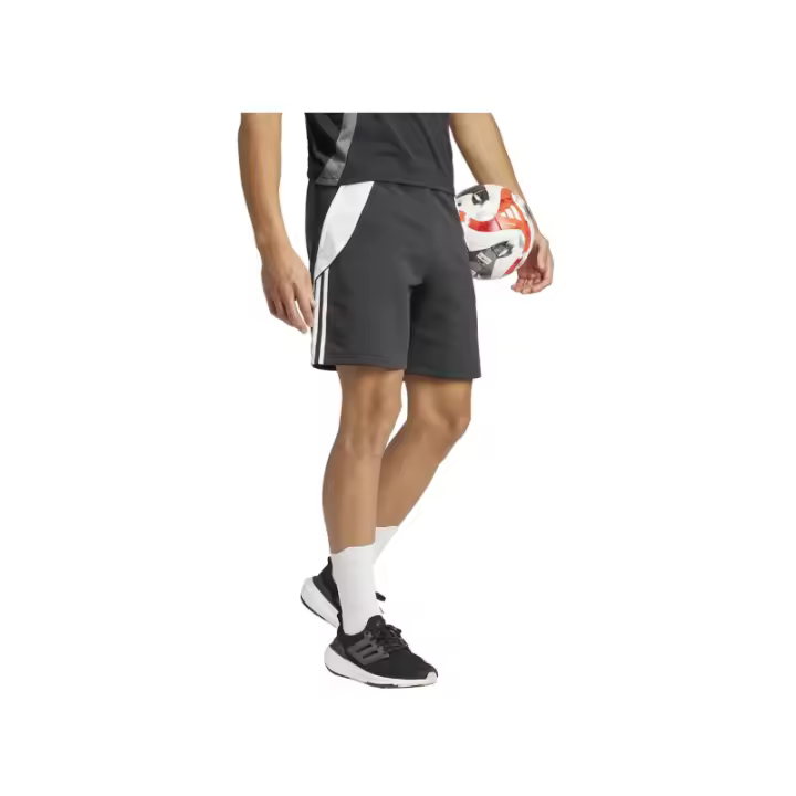 BERMUDA ALGODON ADIDAS NEGRO COLOR BLANCO - 1