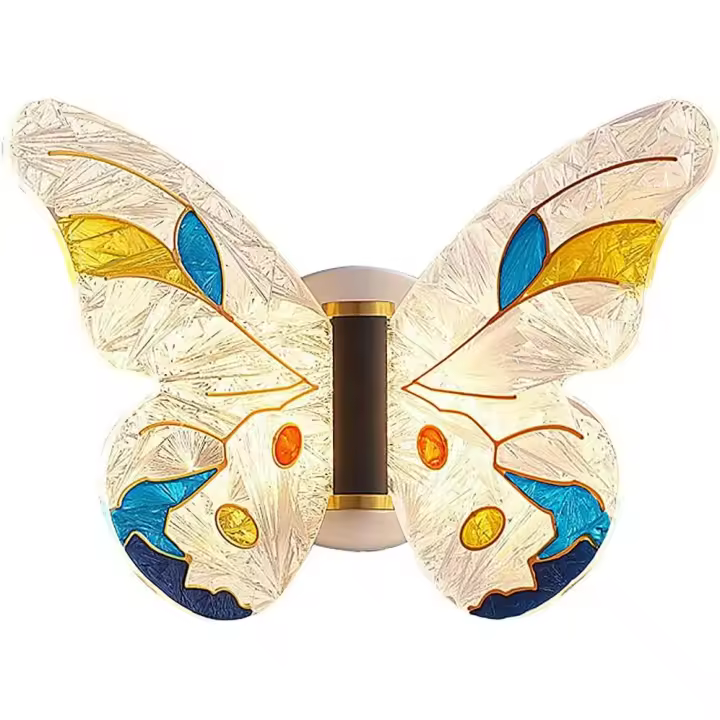 Lámpara de Pared LED Mariposa para Dormitorio Infantil - 1