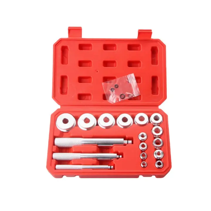Kit De Herramientas De Desmontaje De Rodamientos 17 Pcs Set Driver De Sellado Y Instalador Para Automóviles Y Ruedas De Aluminio - 1