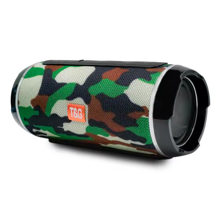 T&G TG116 Altavoz Bluetooth Potente  Altavoz Inalámbrico Portátil Impermeable, Sonido Estéreo,Llamada Manos Libres para Fiesta Viajes Exterior，Speaker con Bluetooth para Fiestas，Negro - 1