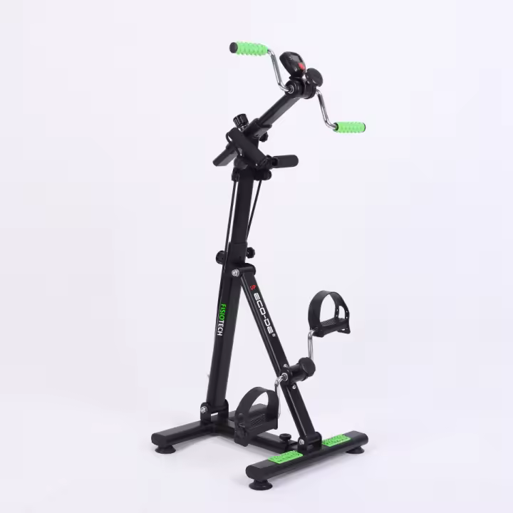 ECODE® Ejercitador Ajustable para Piernas y Brazos Fisiotech, con Rodillos de Masaje y Pantalla LCD, Uso analógico, Regulable en Anchura y en Altura ECO-806 - 1