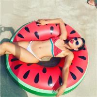 Rooxin Watermelon Pool Floats for Adult Kids Inflatable Circle Swimming Ring Floating Seat Summer Beach Party Pool Toys - details 4