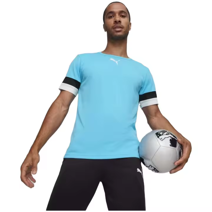 Camiseta de Manga Corta Puma Individualrise para hombre en color azul - 1