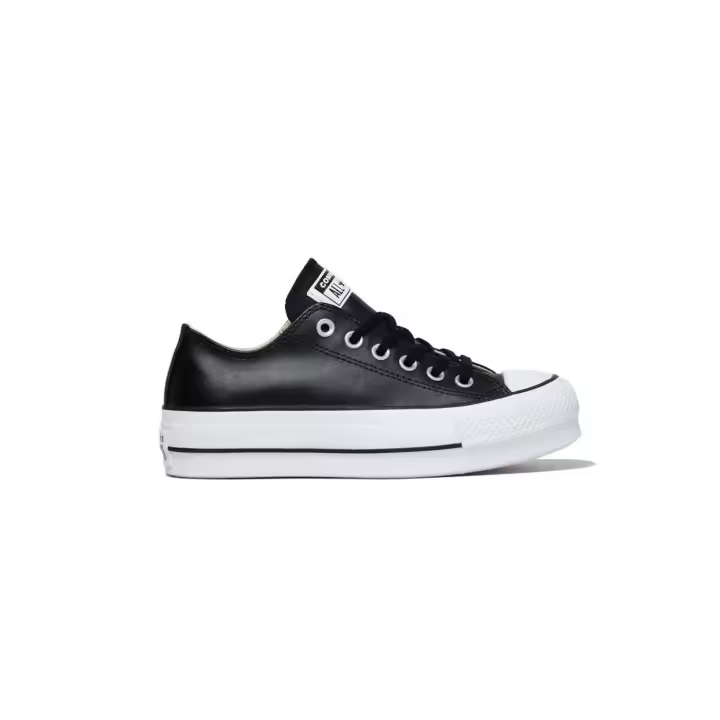 Zapatilla Mujer  Converse Lift PIEL NEGRO - 1
