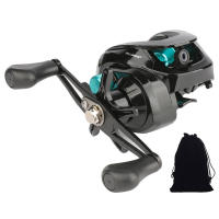 Carrete De Pesca Baitcasting 8KG Max Drag Verde Para Bass En Ambiente Oceánico Herramienta De Pesca Con Ratio De Mezcla 6.3:1 - details 1