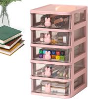 Caja de almacenamiento de conejito que ahorra espacio, caja de almacenamiento multifuncional con patrón de conejito adecuada para ordenar dormitorios de estudiantes - details 1
