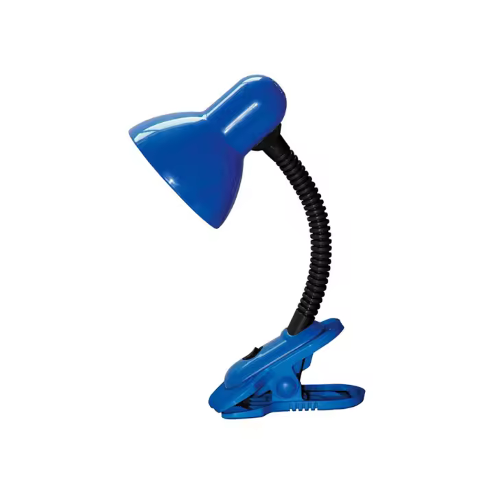 Lampara Flexo Excritorio con Pinza Azul E27 Metal DENNIS  RABALUX - 1