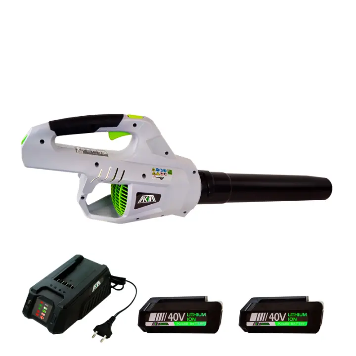 Soplador de Batería 40V Akita + 2 Batería + Cargador Raíz OFERTA NOVEDADES HERRAMIENTAS BATERIA 40V Inicio JARDÍN Sopladores AKITA - 1
