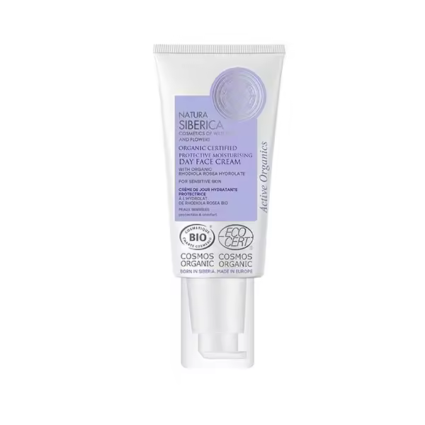 Natura Siberica Crema De Día Facial Hidratante Y Protectora Certificada Orgánica Para Piel Sensible, 50 Ml - 1