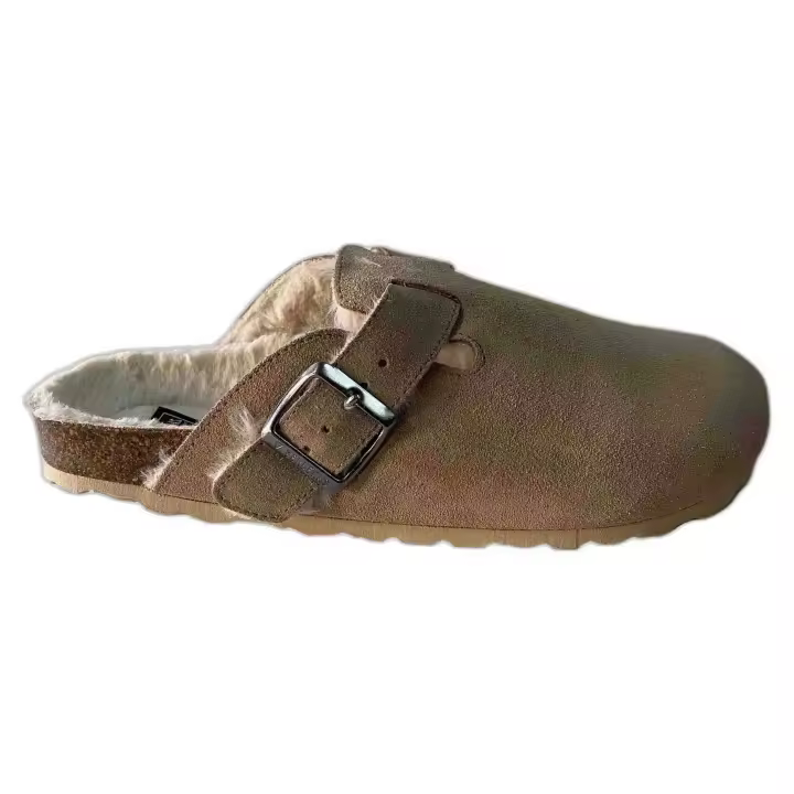 Zuecos Verbenas  para mujer en color beige - 1