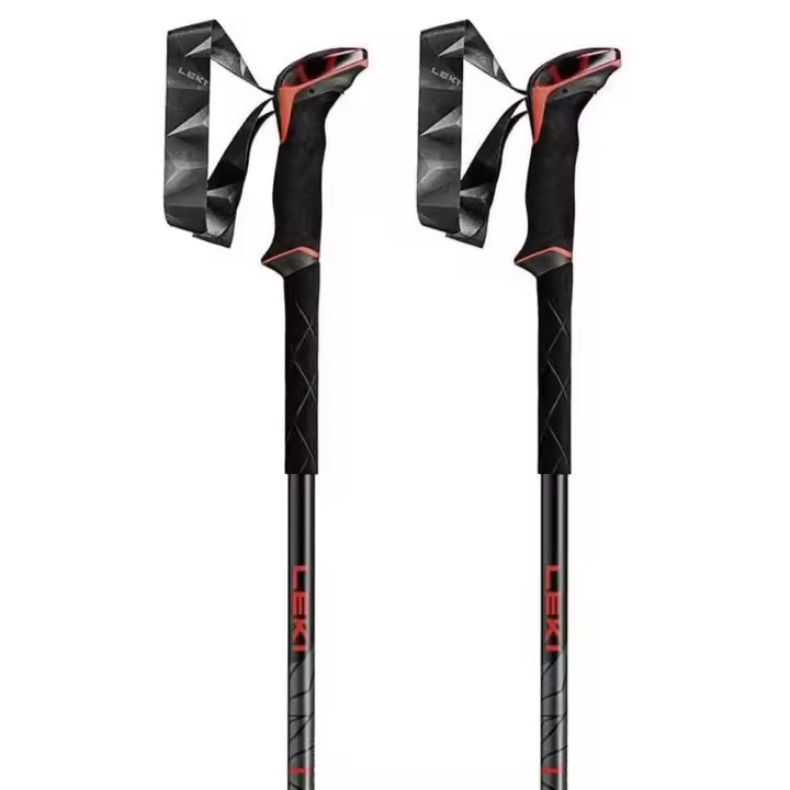 Material senderismo Bastones Leki Bastones Makalu Negro Unisex - 1