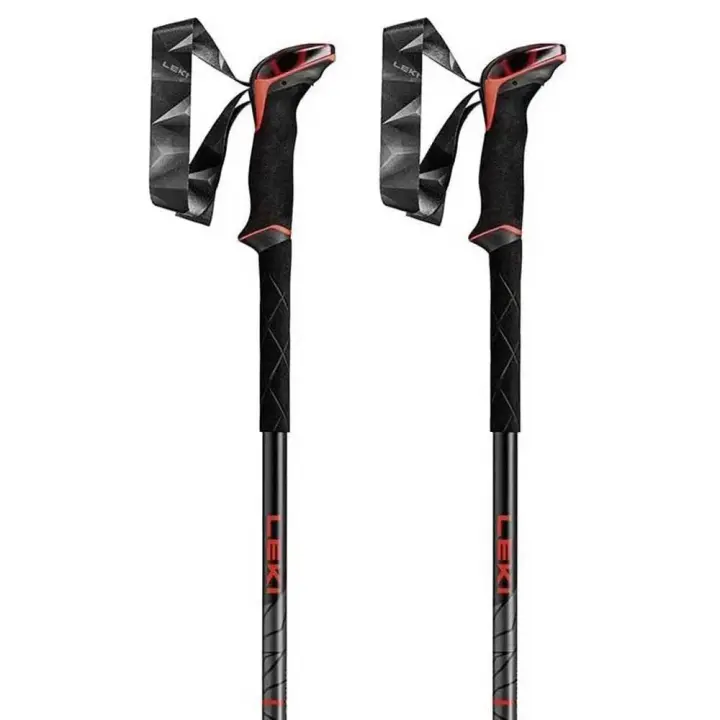 Material senderismo Bastones Leki Bastones Makalu Negro Unisex - 1