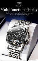 Reloj Métrico Automático Multifuncional JSDUN Para Hombres Elegante Reloj De Pulsera Casual Con Manos Luminosas Resistente Al Agua Y Choque - details 6