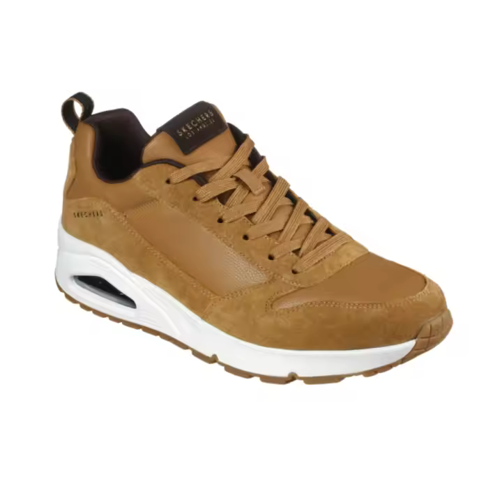 Deportivos Skechers Uno - Stacre Casual Color Mnarrón Whiskey Para Hombre - 1