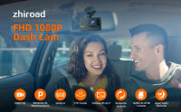 Dash CAM Coche, 1080P FHD Dash CAM con Pantalla IPS de 3", Gran Angular de 176°, Cámara para Coche con Tarjeta SD 32G, Visión Nocturna, Grabación en Bucle, Modo Estacionamiento, Sensor G, WDR - details 0