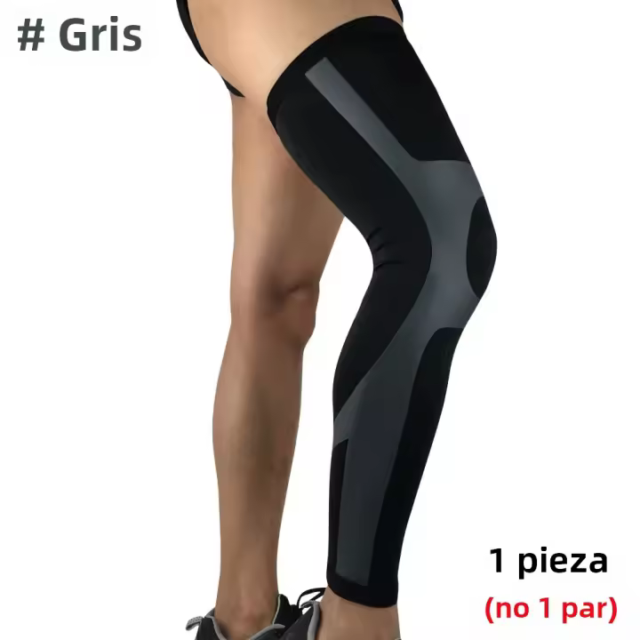 Manguito De Compresión Para Pierna Completa 1 PC Soporte UV Deportivo Para Hombres Y Mujeres Calentadores De Pierna Ciclismo - 1